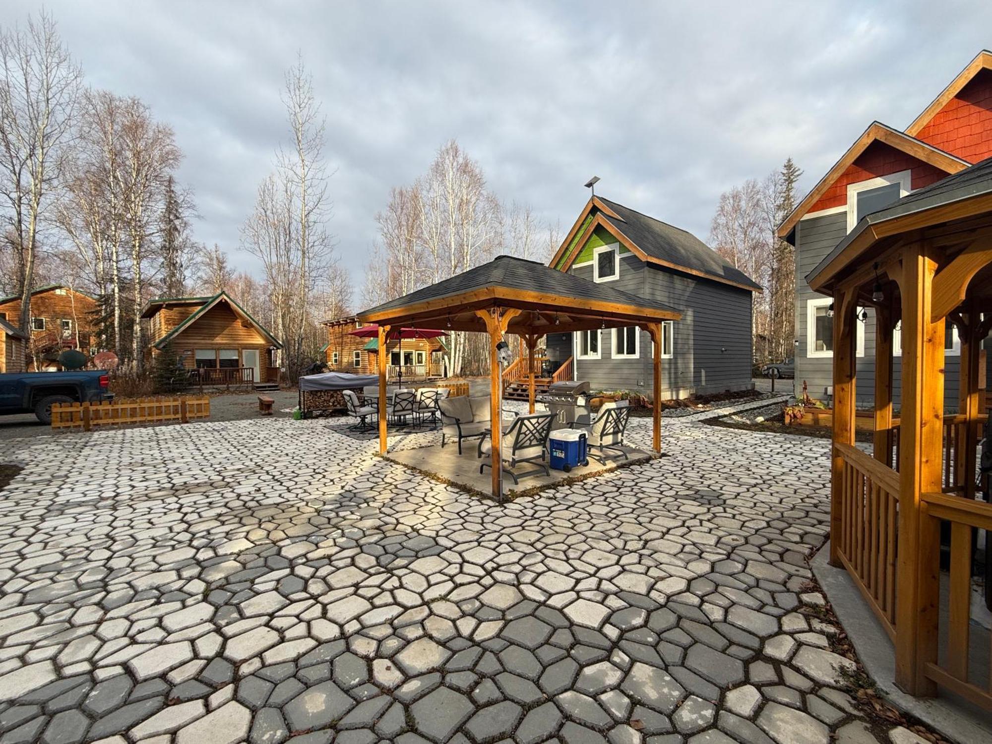 Talkeetna Log Cabin With Hot Tub Unit 2 Extérieur photo