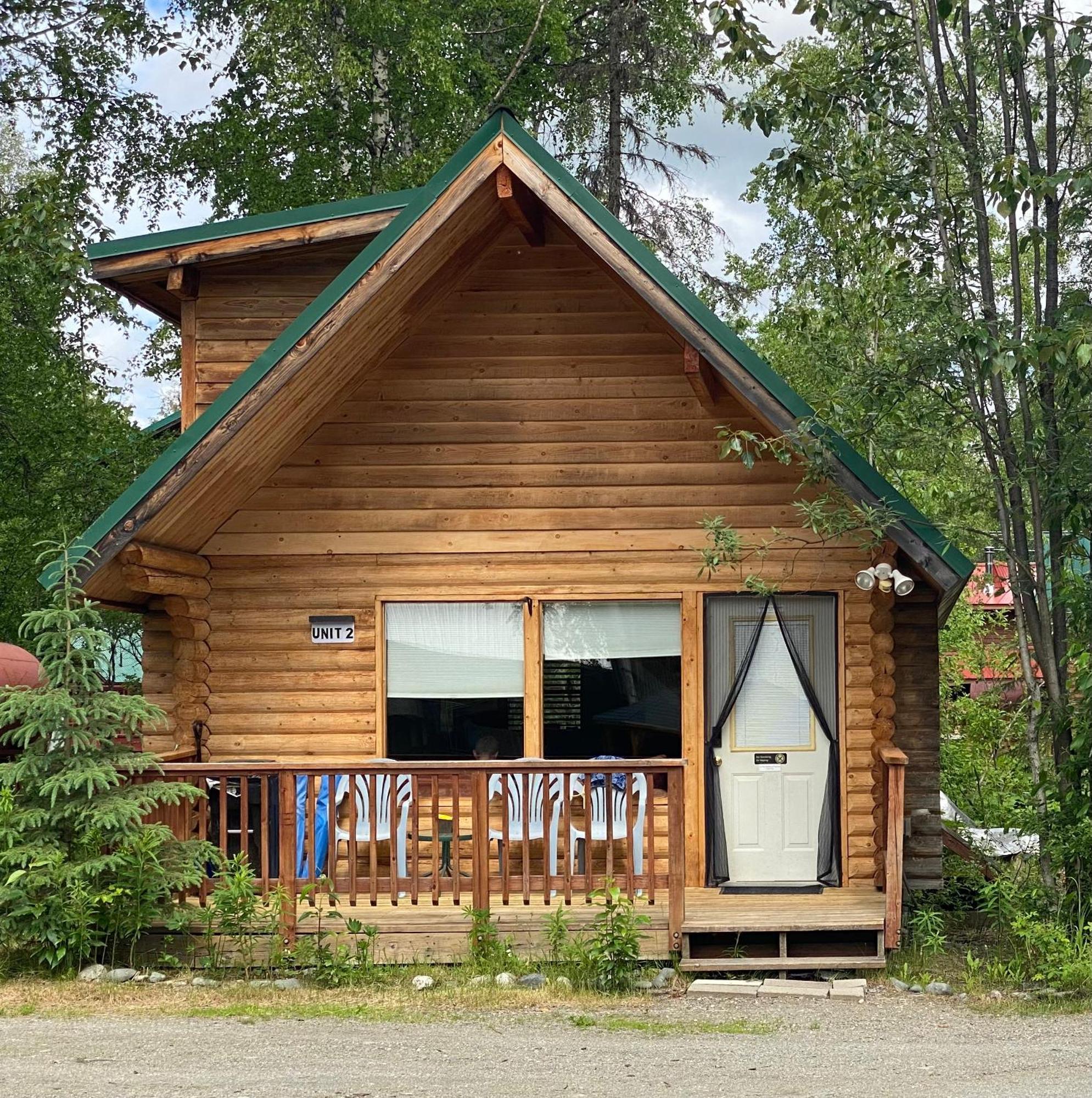 Talkeetna Log Cabin With Hot Tub Unit 2 Extérieur photo