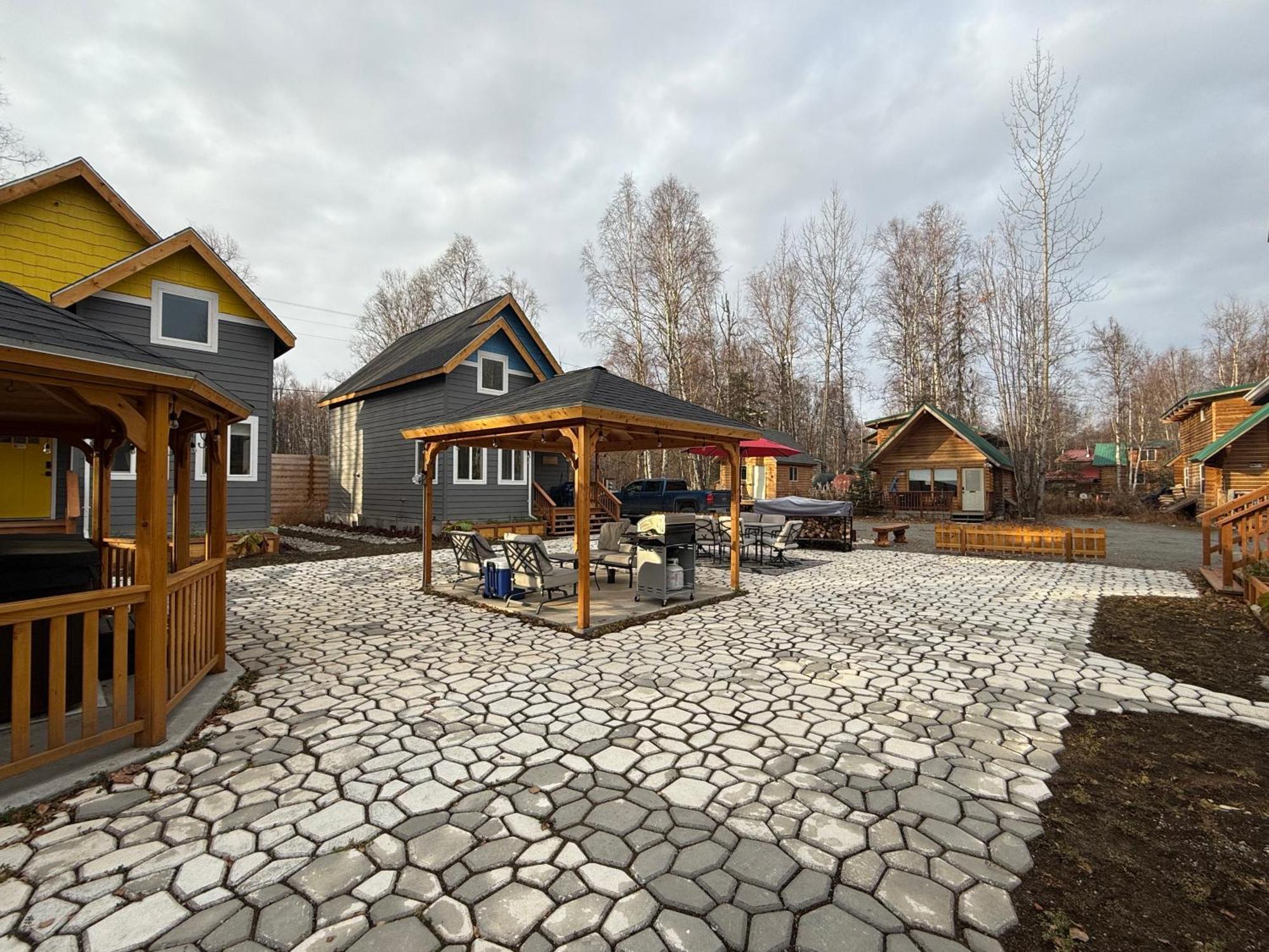 Talkeetna Log Cabin With Hot Tub Unit 2 Extérieur photo