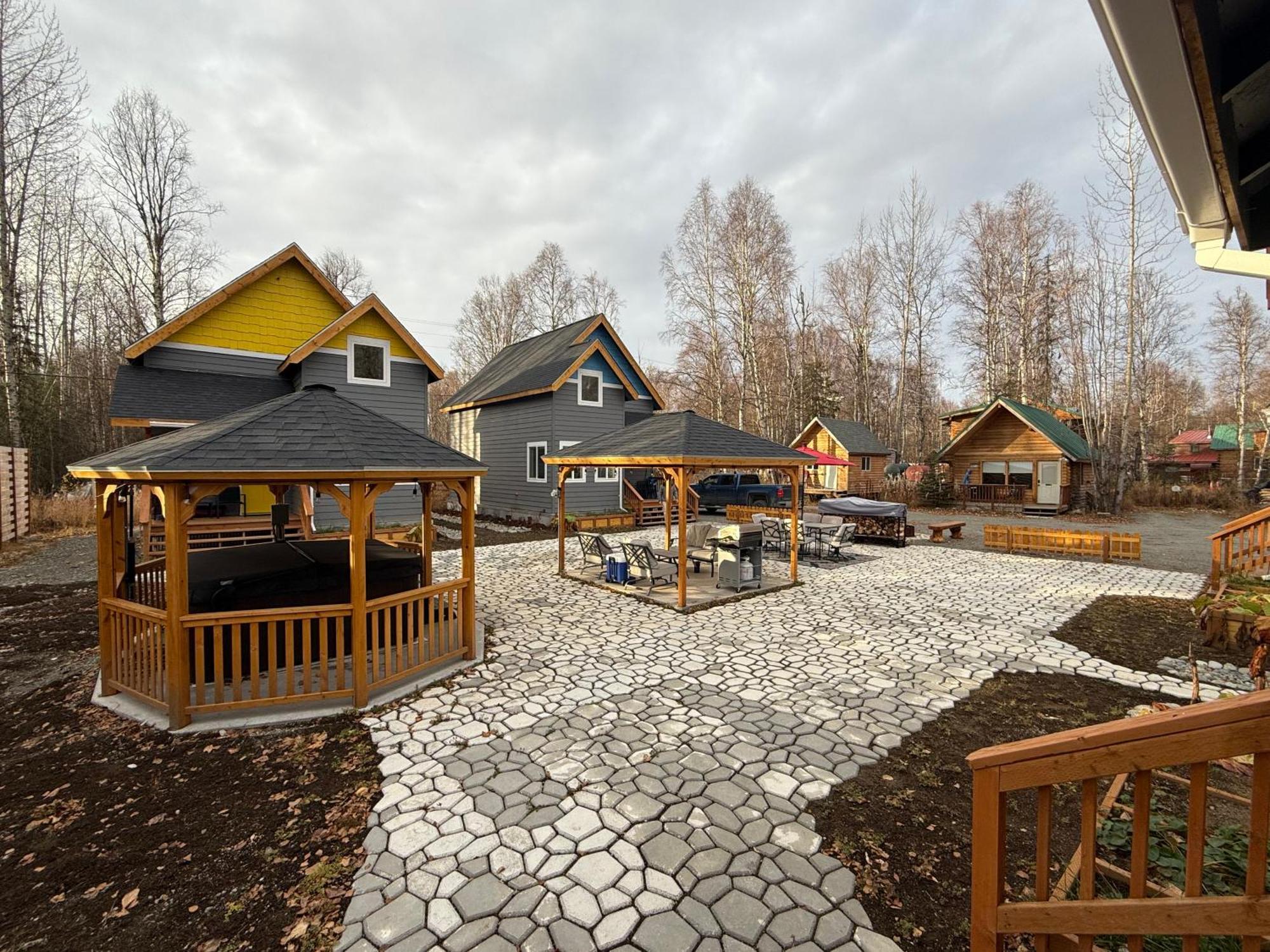 Talkeetna Log Cabin With Hot Tub Unit 2 Extérieur photo