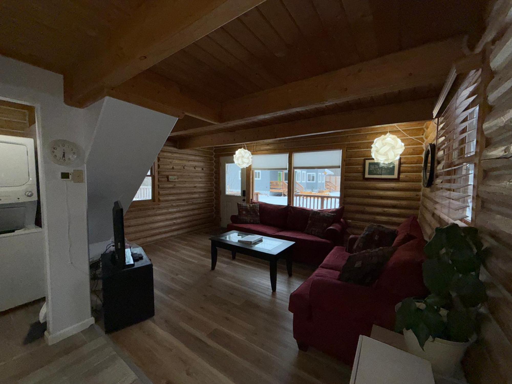 Talkeetna Log Cabin With Hot Tub Unit 2 Extérieur photo