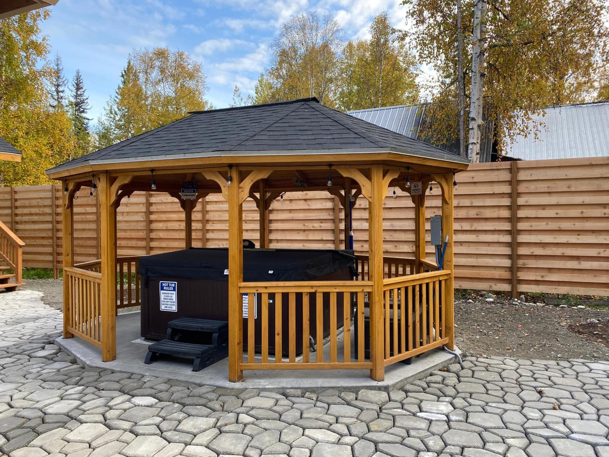 Talkeetna Log Cabin With Hot Tub Unit 2 Extérieur photo
